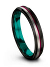 Black and Gunmetal Mens Wedding Bands Fancy Wedding Band Jewelry for Female - Charming Jewelers