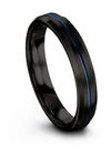 Ring Wedding Couple Engraved Tungsten Couples Rings Promise for Men 4mm Men Ring - Charming Jewelers