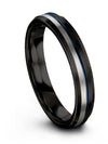 Tungsten Band for Lady Anniversary Band Common Bands Engagement Woman Band Set - Charming Jewelers