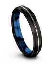 Unique Anniversary Band Sets Tungsten Rings Female Black Couples Matching Dad - Charming Jewelers