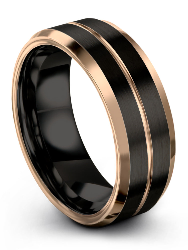 Affordable Wedding Band for Female Tungsten Matching Bands