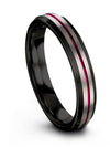 4mm Promise Ring for Woman Tungsten Bands for Boyfriend and Wife Rings Womans - Charming Jewelers