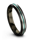 Wedding Ring for Fiance Engraved Tungsten Bands Couple Bands for His - Charming Jewelers