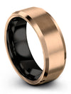Parents Wedding Ring Matching Wedding Ring for Couples Tungsten Rings Set - Charming Jewelers