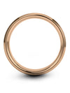Engagement and Promise Band Set 18K Rose Gold Tungsten Wedding Rings for Men - Charming Jewelers