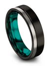 Wedding Rings Bands Personalized Woman&#39;s Band Tungsten Simple Bands Rings Him - Charming Jewelers