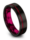 Affordable Wedding Band Sets Tungsten Couples Band Pilot Rings for Womans Black - Charming Jewelers