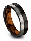Men&#39;s Black Wedding Ring Set Tungsten Rings for Womans Customized Fiance - Charming Jewelers