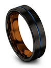 Female Wedding Rings Tungsten Couples Band Sets Black Engagement Female Band - Charming Jewelers