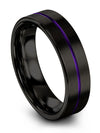 Small Wedding Bands Promise Ring for Men&#39;s Tungsten Male Bands Band Wedding - Charming Jewelers