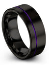 Wedding Bands Black Sets Tungsten Wedding Rings for Couples Promise Jewelry - Charming Jewelers