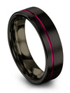 Rings for Wedding Black Tungsten Rings Set Jewelry Men Cousin Mom Gifts - Charming Jewelers