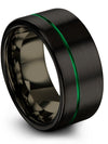 Guys Jewelry Tungsten Promise Rings for Couples Promise Bands Present for Wife - Charming Jewelers