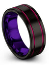 Tungsten Rings Wedding Rings Cute Tungsten Rings Boyfriend Physician Bands - Charming Jewelers