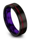 Brushed Black Promise Band for Lady Matching Tungsten Ring Woman Ring Black - Charming Jewelers