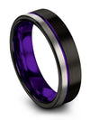Wedding Band Woman and Guys Set Tungsten Engagement Bands Couple Matching Bands - Charming Jewelers