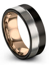 Wedding Sets Ring Boyfriend and Wife Tungsten Couples Band Sets Customize - Charming Jewelers