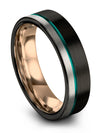 Black Wedding Band Sets Male Black Tungsten Band Cute Couple Ring for Husband - Charming Jewelers