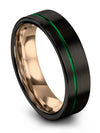 Brushed Wedding Ring Woman&#39;s Black Tungsten Wedding Rings Midi Bands - Charming Jewelers