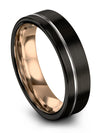 Engravable Wedding Band Brushed Tungsten Bands Black Wedding Bands Surgeon - Charming Jewelers
