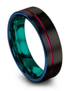 Wedding Bands Engagement Male Engravable Tungsten Bands for Guys Fathers Day - Charming Jewelers
