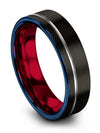 Modern Wedding Bands Tungsten Rings for Lady Matching Bands Sets Gift for His - Charming Jewelers