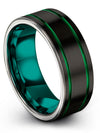 Boyfriend and Wife Wedding Ring Bands Tungsten Matching
