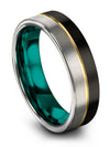Matching Wedding Ring for Boyfriend and Boyfriend Engraved Tungsten Band - Charming Jewelers