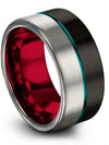 Brushed Wedding Band Personalized Tungsten Rings Jewelry Ring for Woman&#39;s - Charming Jewelers