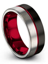 Engagement Guy and Wedding Ring Set for Woman&#39;s Tungsten Band for Mens Custom - Charming Jewelers