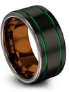Customized Wedding Ring Special Tungsten Rings Womans Black