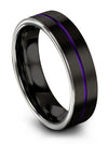 Men&#39;s Jewelry for Dentist Tungsten Carbide Band 6mm Minimalist Promise Band - Charming Jewelers