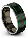 Engravable Wedding Rings Personalized Guys Rings Tungsten