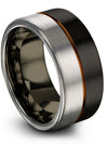 Matching Wedding Bands Sets for His and Fiance Tungsten Wedding Bands Set - Charming Jewelers