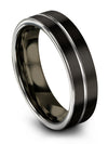 Husband and Boyfriend Promise Rings Band Engraved Tungsten Promise Bands - Charming Jewelers