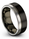 Wedding Rings Engraving Her and Him Tungsten Ring Woman&#39;s Engagement Rings - Charming Jewelers