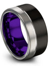 Wedding Bands Boyfriend and Her Wedding Bands Sets Tungsten Couples Promise - Charming Jewelers