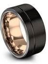 Engraved Womans Wedding Bands Ladies Tungsten Wedding Rings Sets Unique - Charming Jewelers
