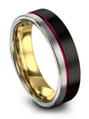 Simple Wedding Rings for Woman Tungsten Matte Bands for Womans Pilot Matching - Charming Jewelers