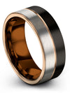 8mm Promise Band 8mm Tungsten Ring Cousin Matching Bands Womans Fathers Day Gift - Charming Jewelers