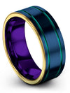 Engagement Anniversary Band Set Male Wedding Tungsten Bands Ring Sets - Charming Jewelers