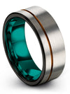 Tungsten Wedding Sets Her and Wife Tungsten Bands Polished Rings for Couples - Charming Jewelers
