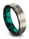 Tungsten Promise Ring for Female Engravable Tungsten Ring for Woman Couples - Charming Jewelers