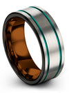 Wedding Engagement Womans Bands Sets for Men&#39;s Matching Tungsten Bands Birth - Charming Jewelers