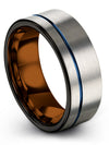 Wedding Set Bands Tungsten Carbide Bands Her and His Band Promise Bands - Charming Jewelers