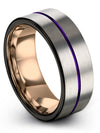 Couples Anniversary Ring Tungsten Engagement Men&#39;s Ring for Lady I Love You - Charming Jewelers