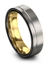 Wedding Bands Band Set for Fiance and Her Matching Tungsten Ring for Couples - Charming Jewelers