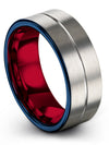 Male Tungsten Wedding Bands Nice Wedding Band Promise Bands Engraved - Charming Jewelers