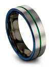 Jewelry Wedding Rings Tungsten Ring for Husband Band Sets for Couples Boyfriend - Charming Jewelers