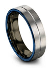 Matching Wedding Ring Tungsten Engrave Ring for Female Promise Ring for Couples - Charming Jewelers